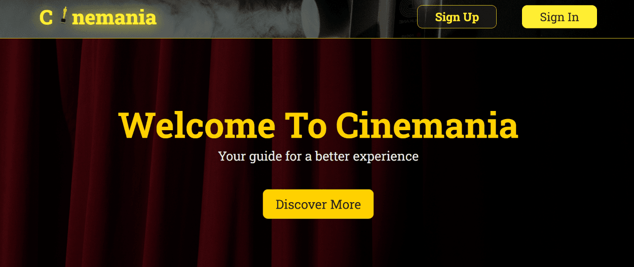 Cinemania - Movies Platform
