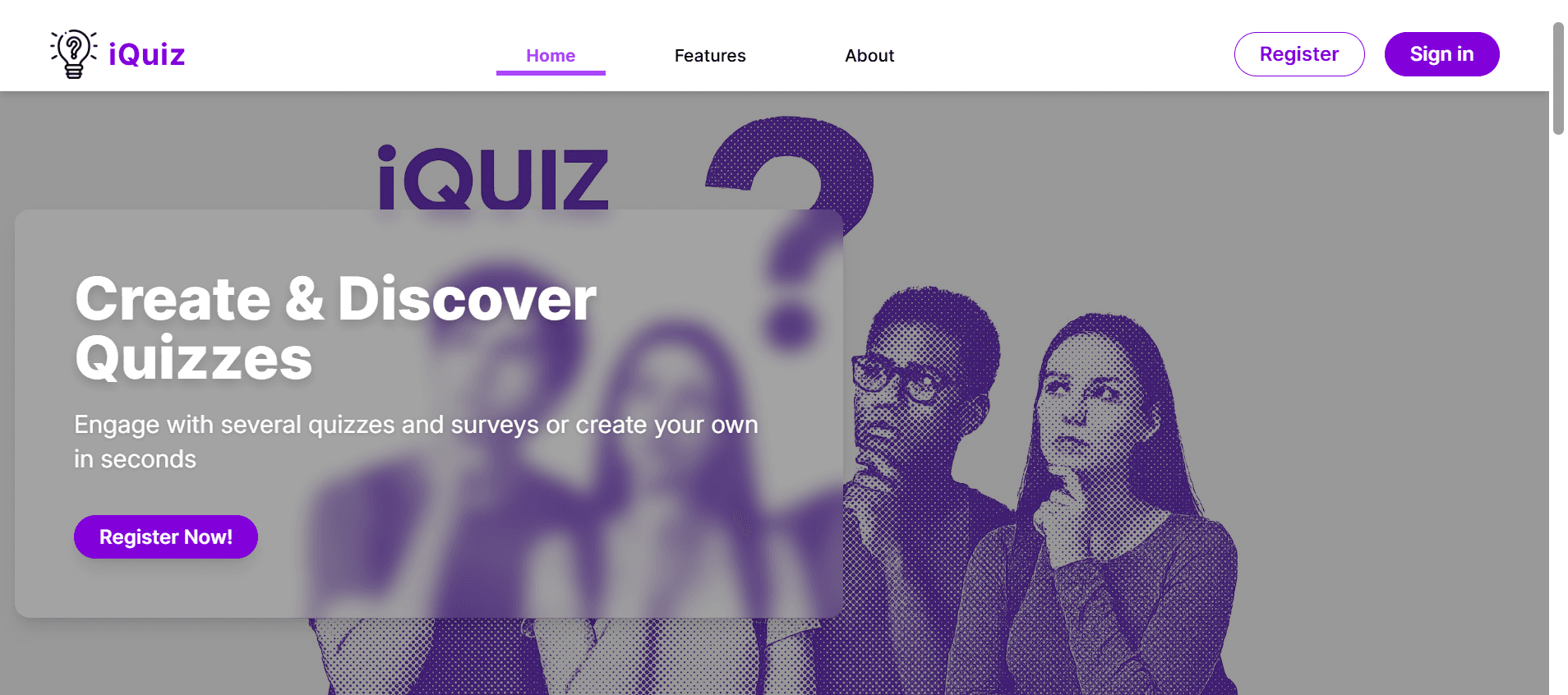 iQuiz - Quizzes Platform